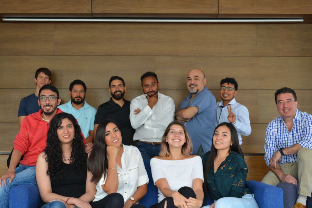 Daevo consultants gathered together for a team photo